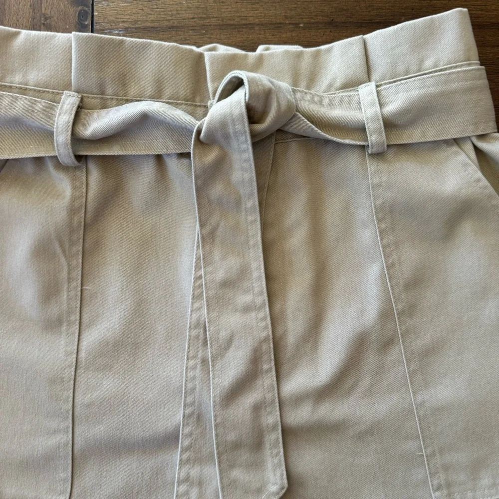 STEVE MADDEN SEASIDE CINCH SHORT‎ KAHKI WOMEN’S SIZE SMALL